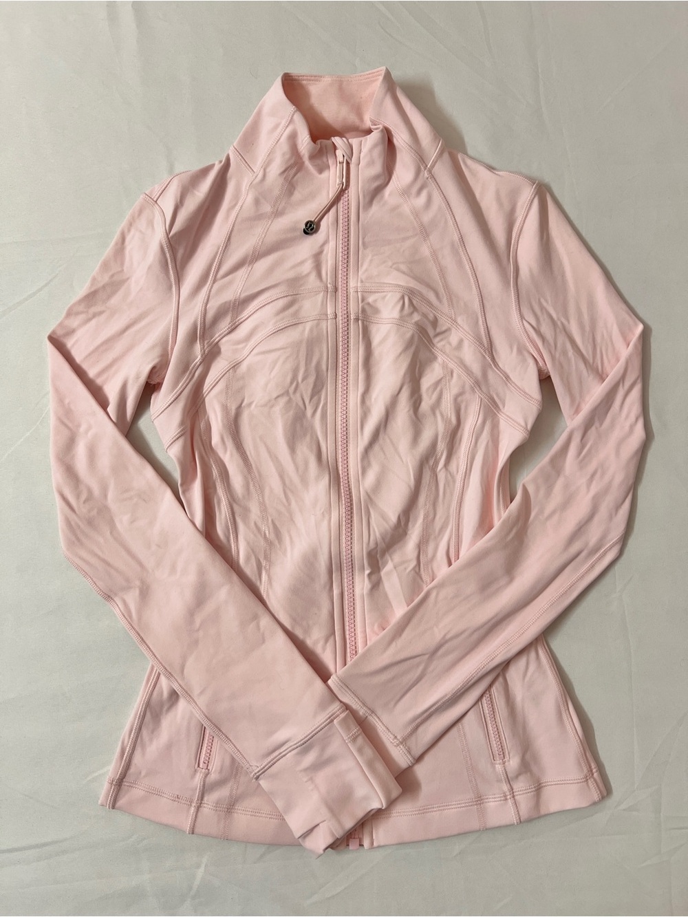 Lululemon Full Zip Up Define Jacket Nulu Pink